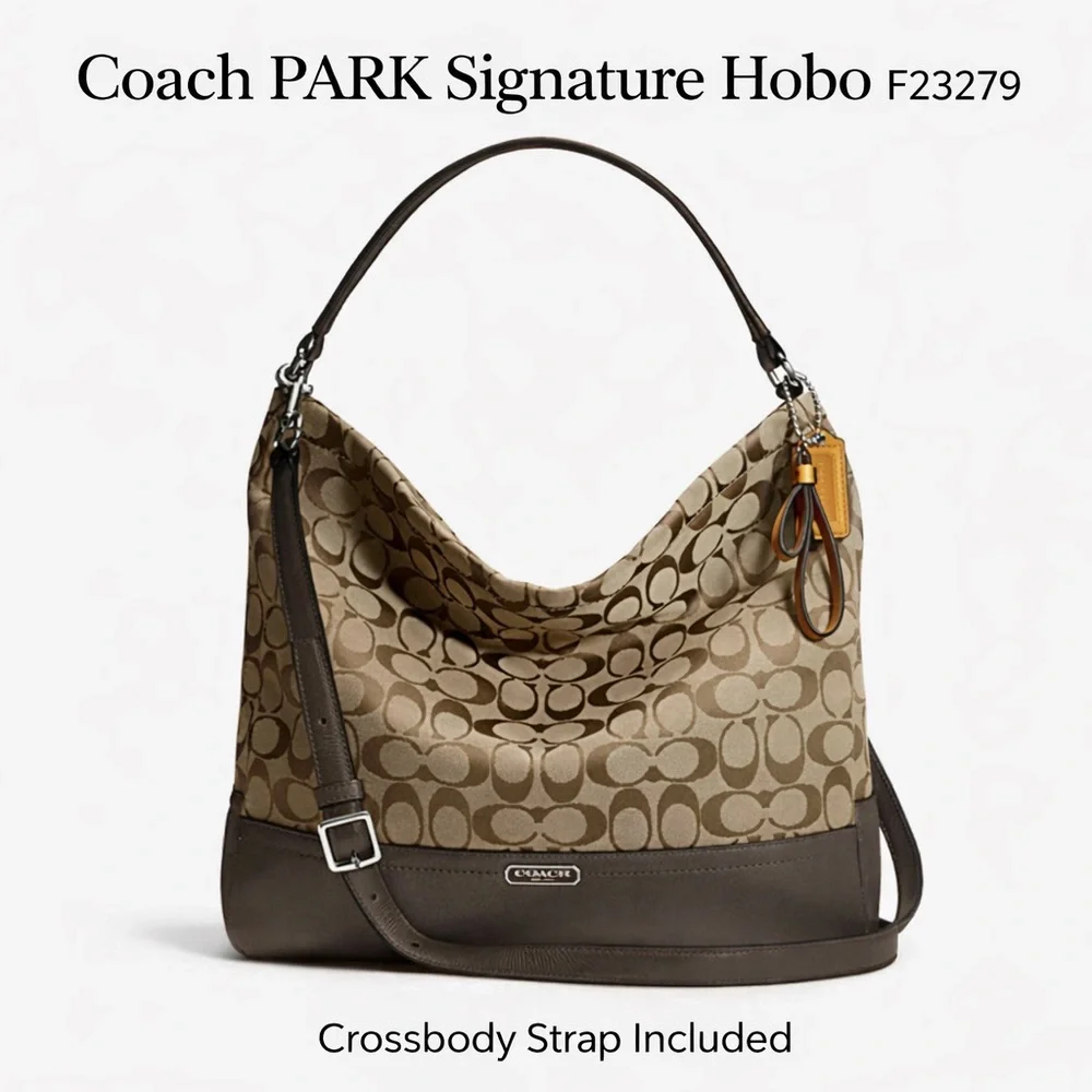 Coach PARK Signature Hobo | Style F23279 - Picture 2 of 16